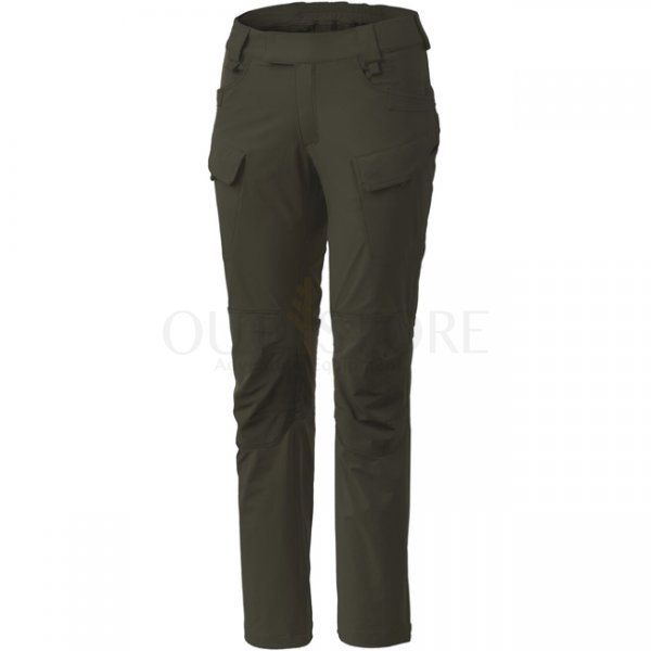 Helikon-Tex Women's OTP Outdoor Tactical Pants - Taiga Green - M - Regular