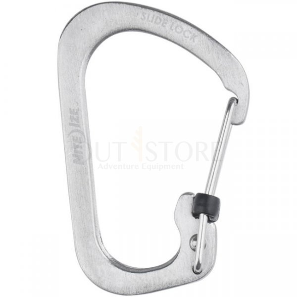 Nite Ize Carabiner Slidelock Steel #2 - Grey