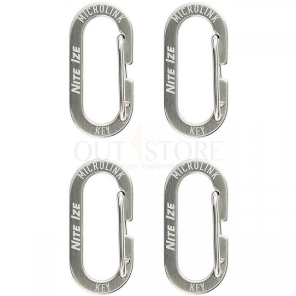 Nite Ize Microlink Carabiner 4 Pack