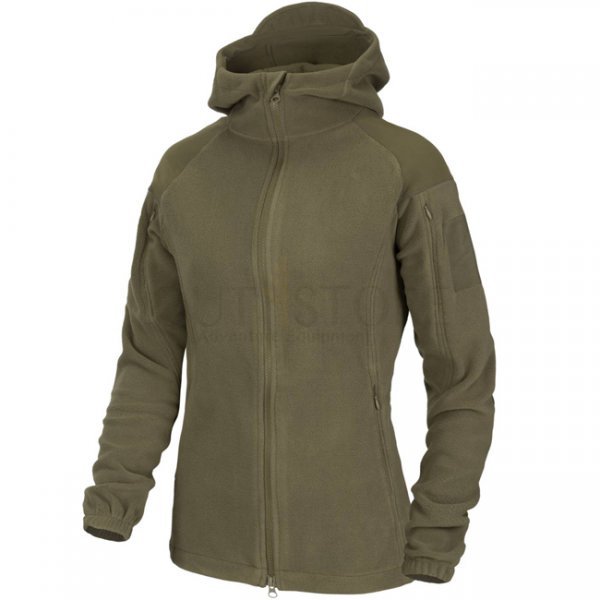 Helikon-Tex Women's Cumulus Heavy Fleece Jacket - Taiga Green - XL