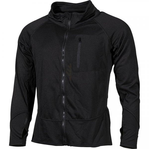 MFH US Tactical Baselayer Jacket - Black - 3XL