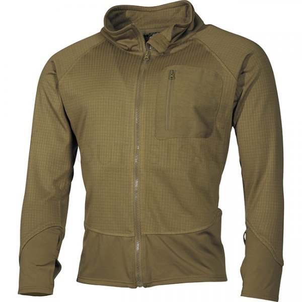 MFH US Tactical Baselayer Jacket - Coyote - M