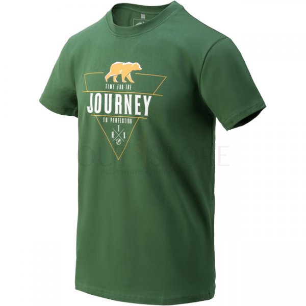 Helikon-Tex T-Shirt Journey to Perfection - Monstera Green - 2XL