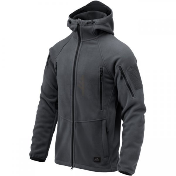 Helikon-Tex Patriot Jacket Mk 2 Hybrid Fleece - Shadow Grey / Black - 3XL