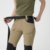 Helikon-Tex Women's OTP Outdoor Tactical Pants - Khaki / Black - S - Regular