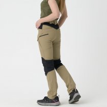 Helikon-Tex Women's OTP Outdoor Tactical Pants - Khaki / Black - 2XL - Regular