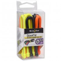 Nite Ize Gear Tie ProPack 6 - 12 Pack - Colored