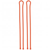 Nite Ize Gear Tie Reusable Rubber Twist Tie 2 Pack 32 Inch - Orange