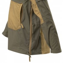 Helikon-Tex Tracer Anorak Jacket - Polycotton Stretch Ripstop - Olive Green - S