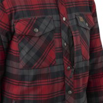 Helikon-Tex Winter Warden Shirt - Slate Crimson Plaid - XS