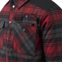 Helikon-Tex Winter Warden Shirt - Slate Crimson Plaid - XL