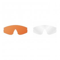 SwissEye Nighthawk Pro Smoke / Orange / Clear - Black