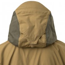 Helikon-Tex Tracer Anorak Jacket - Polycotton Stretch Ripstop - Coyote / Taiga Green - XS