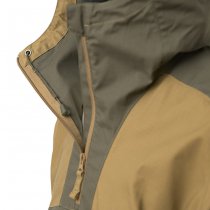 Helikon-Tex Tracer Anorak Jacket - Polycotton Stretch Ripstop - Coyote / Taiga Green - 2XL