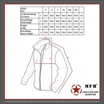 MFH US Tactical Baselayer Jacket - Olive - M