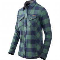 Helikon-Tex Marigold Woman's Shirt - Moss Green Checkered - L