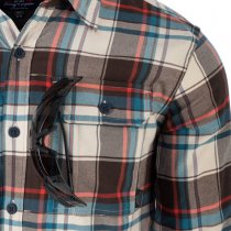 Helikon-Tex Greyman Shirt Nylon Sorona Blend - Moss Green Checkered - L