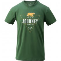 Helikon-Tex T-Shirt Journey to Perfection - Monstera Green - M