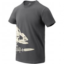 Helikon-Tex T-Shirt Full Body Skeleton - Shadow Grey - 3XL